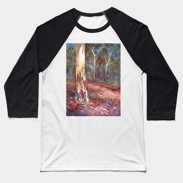 'High Country Sentinel' Baseball T-Shirt by Lyndarob